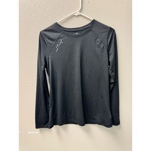 Champion Women's Duo Dry Long Sleeve Work Out T-Shirt Size‎ Small Gray